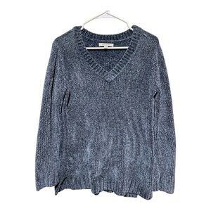Women's  Orvis Poly Chenille V-Neck Sweater Size Small